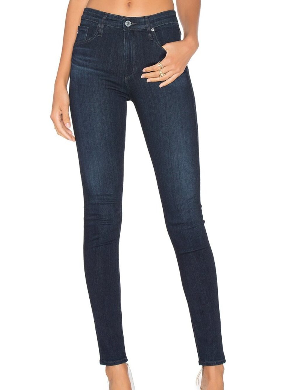 NWT Adriano Goldschmied AG Farrah Skinny in Brooks Stretch Jeans 32